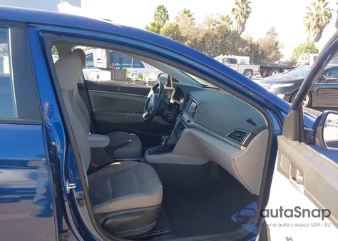 2018 Hyundai Elantra Sel z USA, uszkodzony, nr VIN 5NPD84LF6JH233208